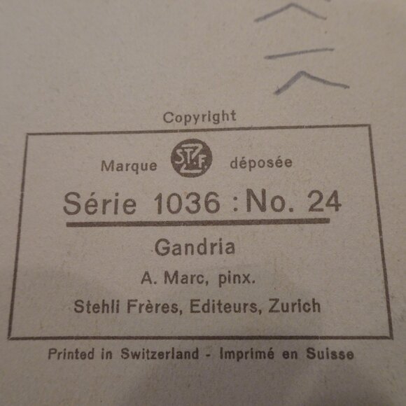 Lithograph Print Switzerland Landscape Nicolas Markovitch A. Marc Watercolor - Picture 9 of 9